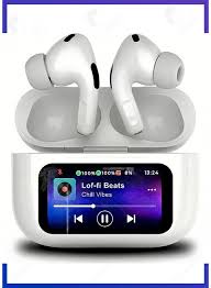 Earbuds (Bluetooth Wireless Earbuds Playtime With Charging Case Built-in Touch Control LED Screen For Sport Workout Hiking)